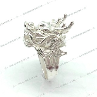 Nhẫn rồng bạc nam - MDJ