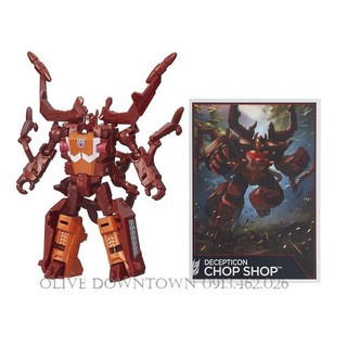 Robot lắp ráp thành con nhện - CHOP SHOP CAO 10cm - TRANSFORMERS