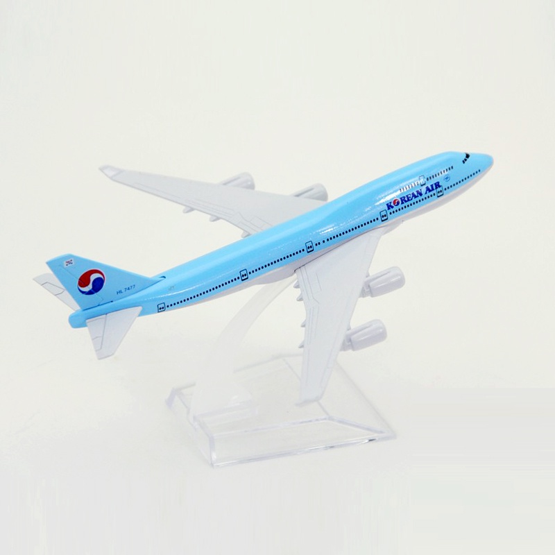 Mô Hình Máy Bay Boeing 747 16cm Bằng Hợp Kim Chất Lượng