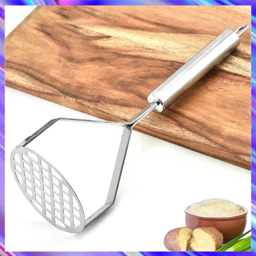 Potato Masher Stainless Steel Heavy Duty Anti-Slip Hand Masher For Potatoes