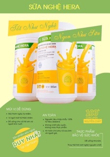 Combo Sữa Nghệ Hera - Đẹp da mờ nám (1kg)