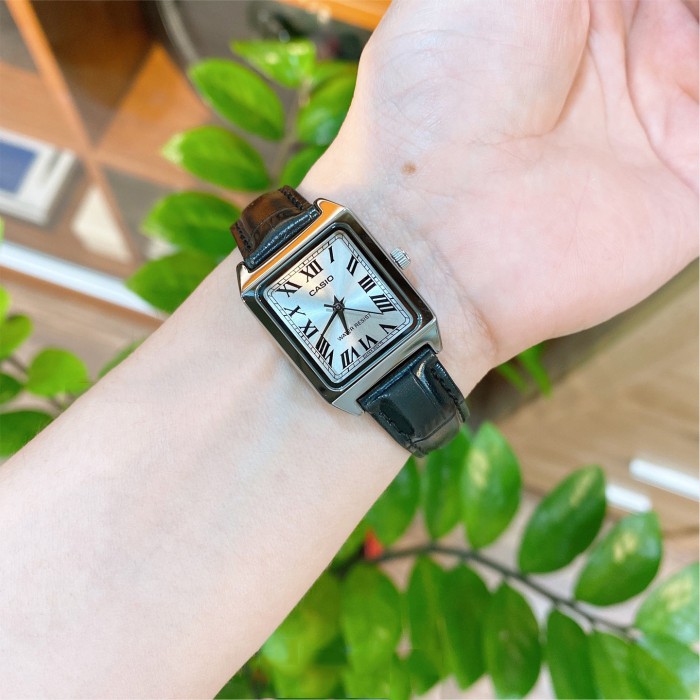 Đồng hồ nữ dây da chính hãng Casio Anh Khuê LTP-v007