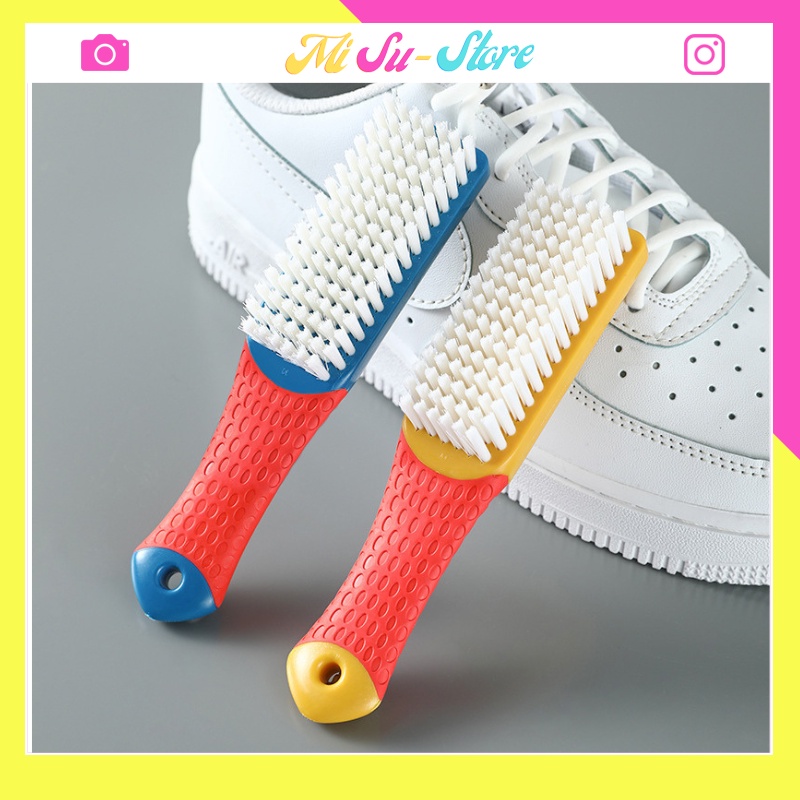 Bàn chải đánh giày sneaker lông mềm, vệ sinh giày dép cao cấp - Misu