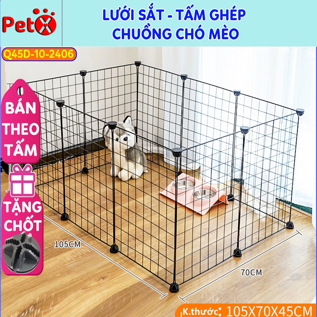 Tấm ghép Chuồng chó, chuồng mèo, chuồng thỏ BÁN LẺ