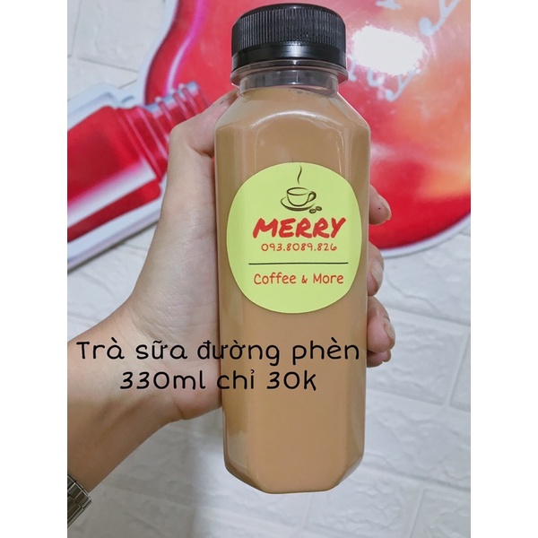 Trà sữa đóng chai tiện dụng 330ml