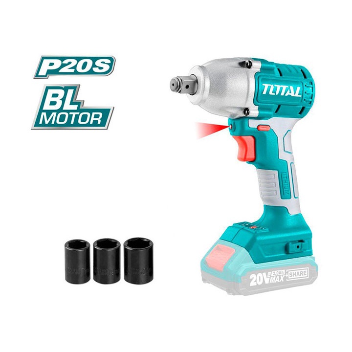 THÂN MÁY SIẾT BU LÔNG DÙNG PIN 20V TOTAL TIWLI20020