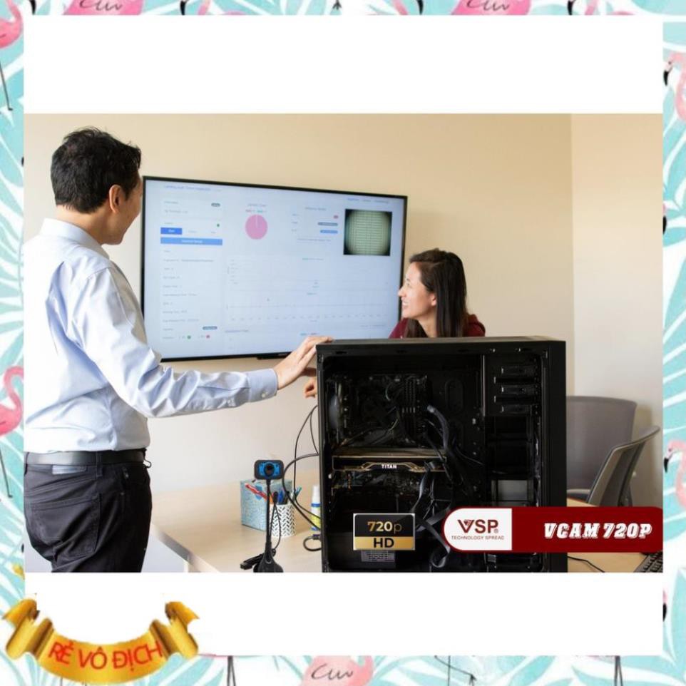 (Giá sỉ)  Webcam VSP Vcam 720p/ 1080p Có Micro Có Đèn Chân Cao, Siêu Nét Siêu Rõ Học Online, Giảng Dạy  - M103 | BigBuy360 - bigbuy360.vn