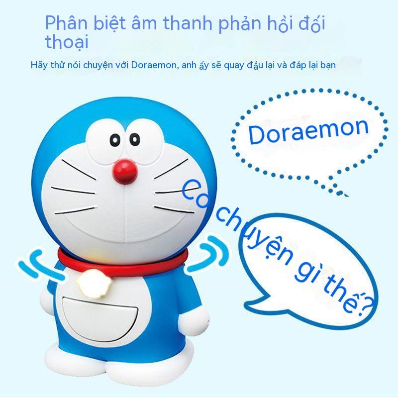 Đồ Chơi Robot Chú Mèo Máy Doraemon Có Giọng Nói Dễ Thương Tương tác phát âm nghe nhận dạng vị trí đồ chơi tương tác búp bê đồ chơi bằng tay mèo robot điện