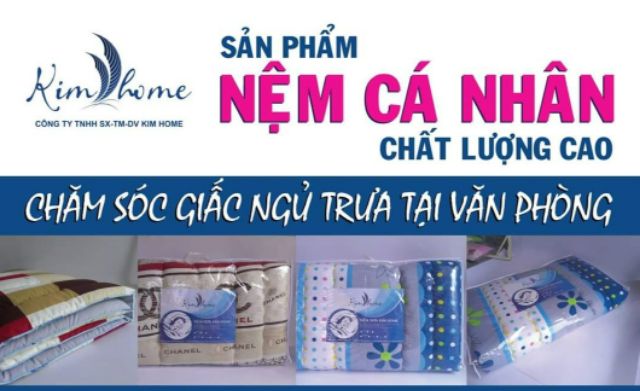 Nệm cá nhân ( Nệm văn phòng ) Kimhome 75x180cm