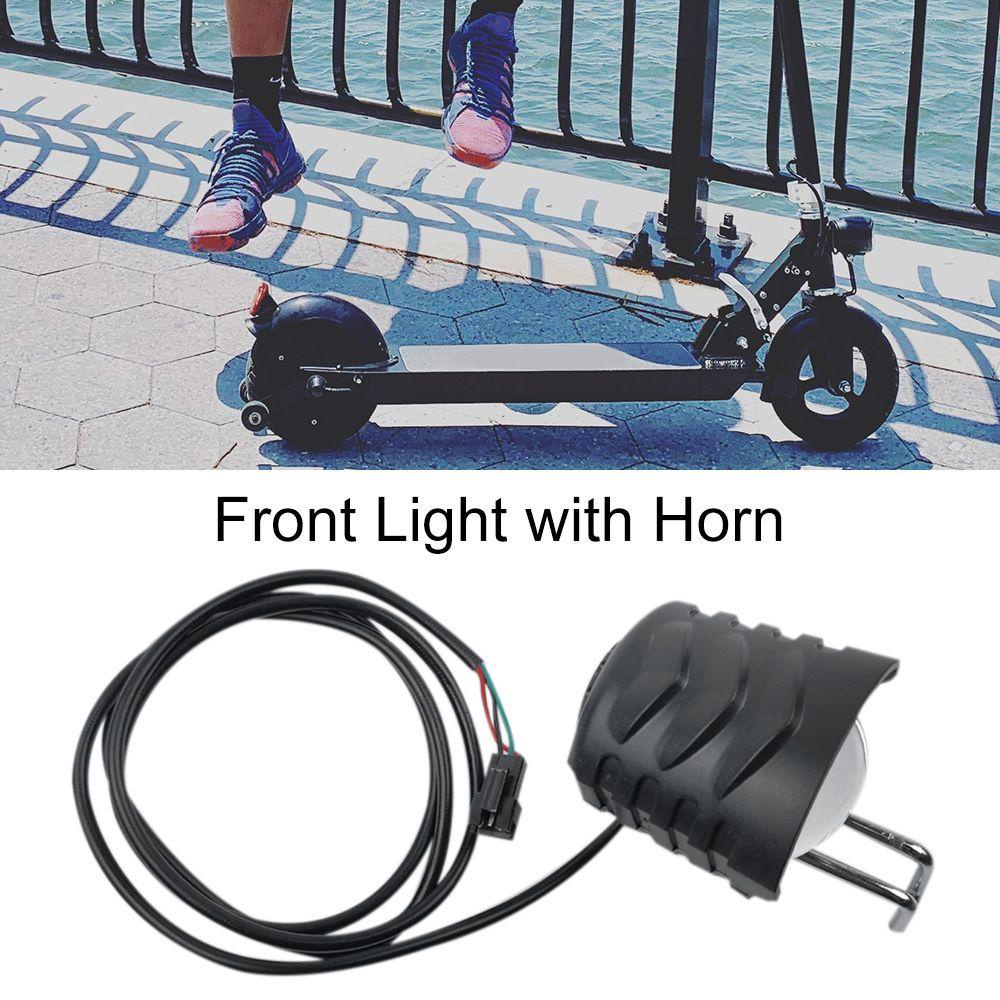 MUVAKO Còi 2 Trong 1 Tích Hợp Đèn Pha Chuyên Dụng Cho Xe Scooter