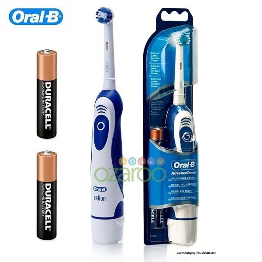 Bàn chải Pin Oral-B Pro-Health Clinical tự động cao cấp - làm sạch sâu, bảo vệ nướu, chống sâu răng, răng trắng sáng