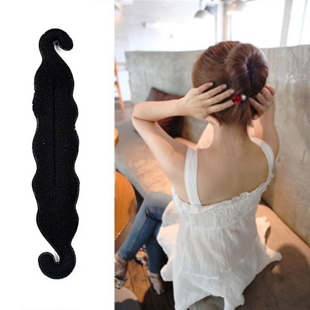 Dụng cụ giúp tạo kiểu búi tóc dễ thương màu đen