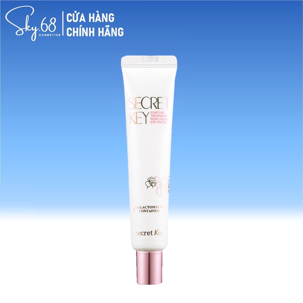 Kem Dưỡng Mắt chống nhăn, làm sáng vùng da quanh mắt Secret Key Starting Treatment Rose Facial Eye Cream 40g