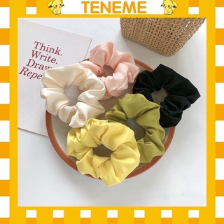 Cột Tóc Vải Scrunchies Dây Buộc Tóc Scrunchies Nhiều Màu Hàn Quốc SC03