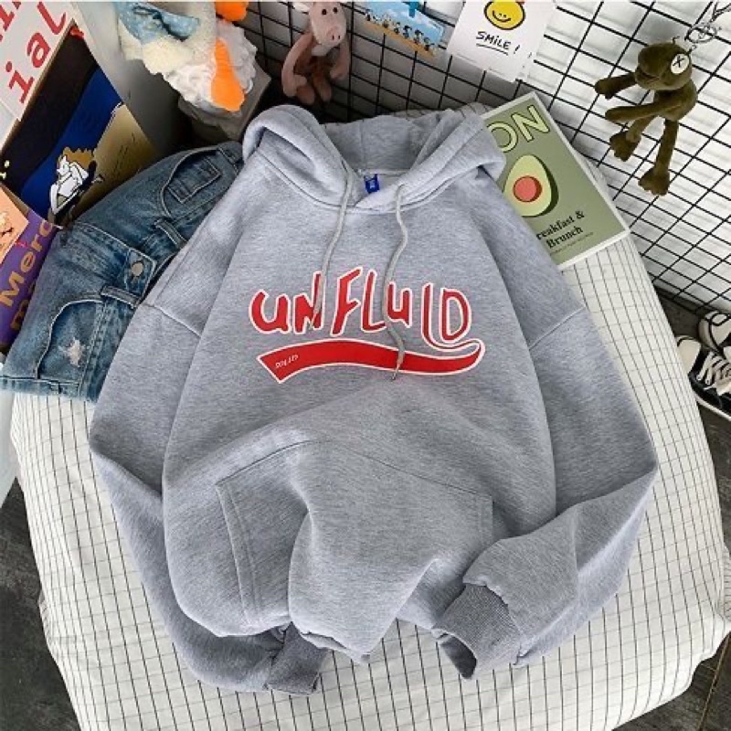 Áo hoodie nam nữ, áo nỉ bông unisex 2 lớp có mũ UN free size phom rộng phong cách hàn quốc ulzzang dễ phối đồ | BigBuy360 - bigbuy360.vn