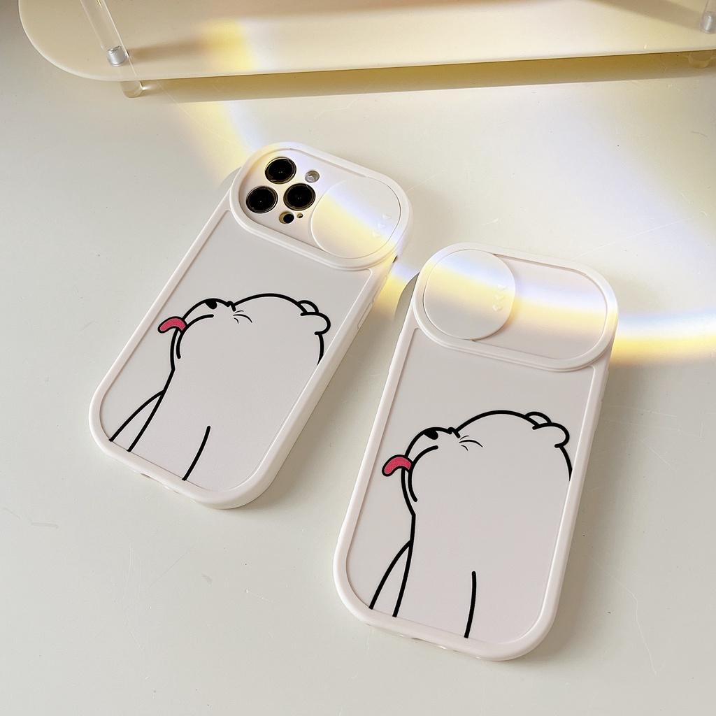 Ốp Điện Thoại Silicon Mềm Chống Sốc In Hình Gấu Dễ Thương Cho iPhone 13 12 11 Pro Max X XS XR