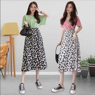 Chân váy hoa cúc nhiều kiểu có bigsize