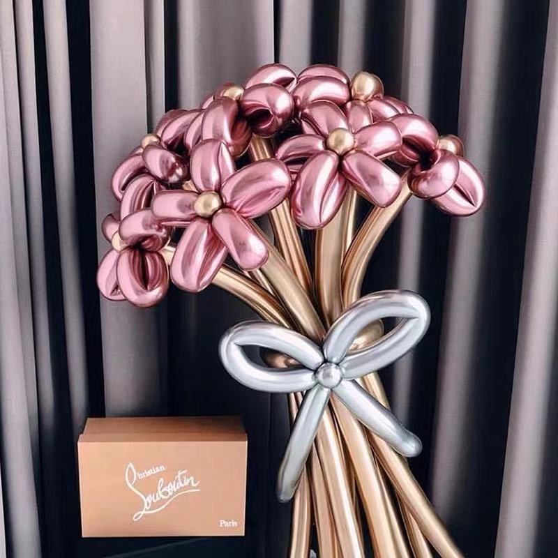 Set 10 bong bóng cao su latex dài thỏa sức sáng tạo