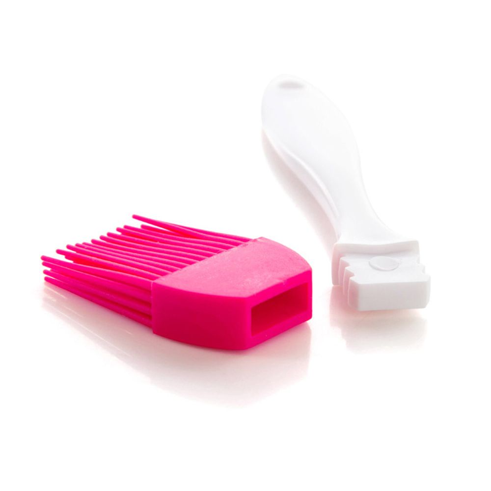 Vỏ Bọc Cọ Phết Dầu Làm Bánh / Bbq Bằng Silicon Có Thể Tháo Rời