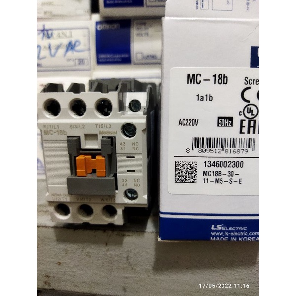Contactor khởi động từ LS 3P 18A MC-18b