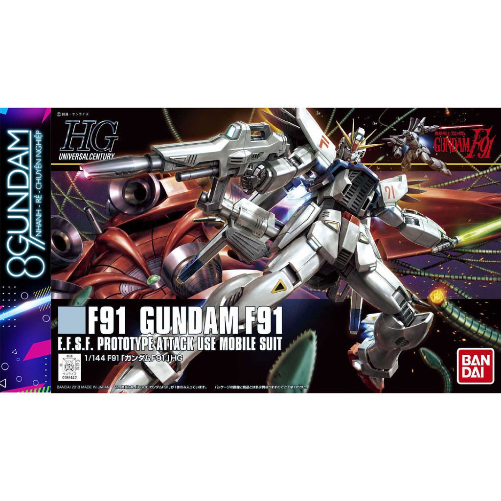 Mô Hình Lắp Ráp Gundam HG UC F91