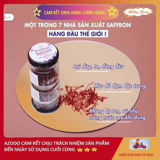 [Bảo hành chính hãng trọn đời] Nhụy hoa nghệ tây Shalimar Saffron 1g (Loại A1 Cao Cấp) - Có tem chống hàng giả