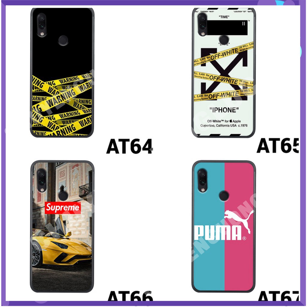 [HOT] Ốp lưng Xiaomi Redmi 7 - Redmi Note 7 in hình OffWhite, Supreme . - CCLNB