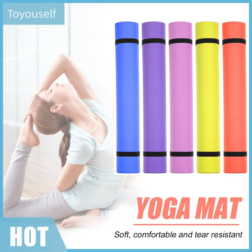 Thảm Tập Yoga Eva 1730x610 X 4mm Chống Trượt Thân Thiện Với Môi Trường