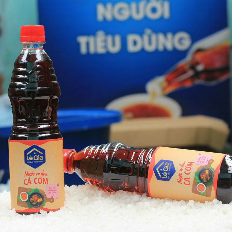 Nước mắm truyền thống Lê Gia chai nhỏ  mang đi du lịch/ picnic