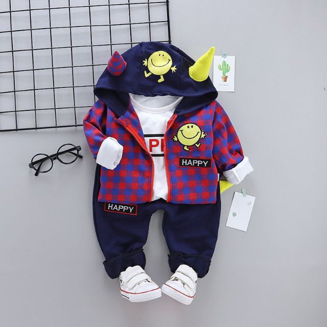 Set bộ ba món cho bé trai