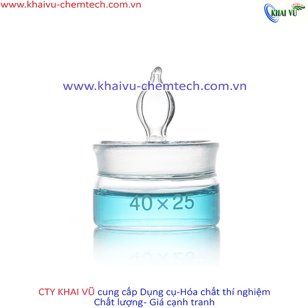 CHÉN CÂN THỦY TINH thí nghiệm