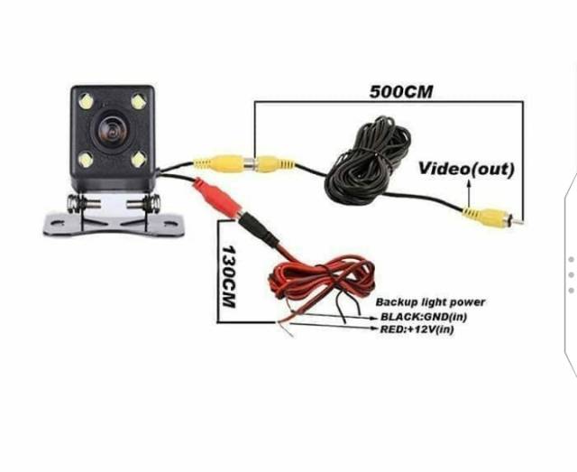 Camera Lùi Xe Ô Tô Tích Hợp Đèn Led Ccd | BigBuy360 - bigbuy360.vn