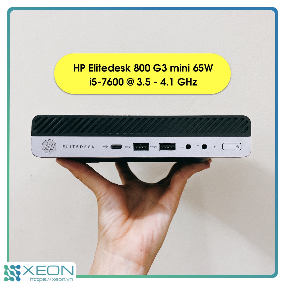 🔥 SALE 🔥 Mini PC HP EliteDesk 800 G3 65W mini i7-6700 mạnh mẽ / wifi / Win 10 bản quyền