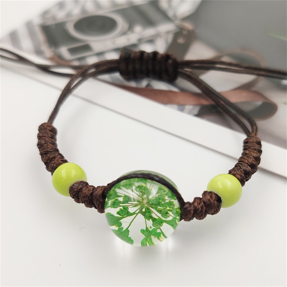 VÒNG TAY TẾT MIX ĐÁ HOA KHÔ PHONG CÁCH BOHO ĐẸP-ĐỘC-LẠ-MAY MẮN
