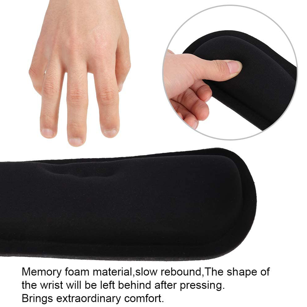 Tấm lót chuột kê tay bằng chất liệu chất lượng cao êm ái hỗ trợ lót cổ tay cho dân văn phòng hoặc người làm việc nhiều