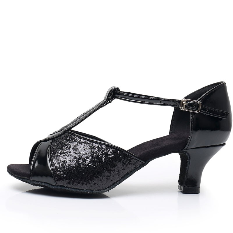 Giày Khiêu Vũ Latin Đế Mềm 5/7cm Chuyên Dụng Cho Người Lớn