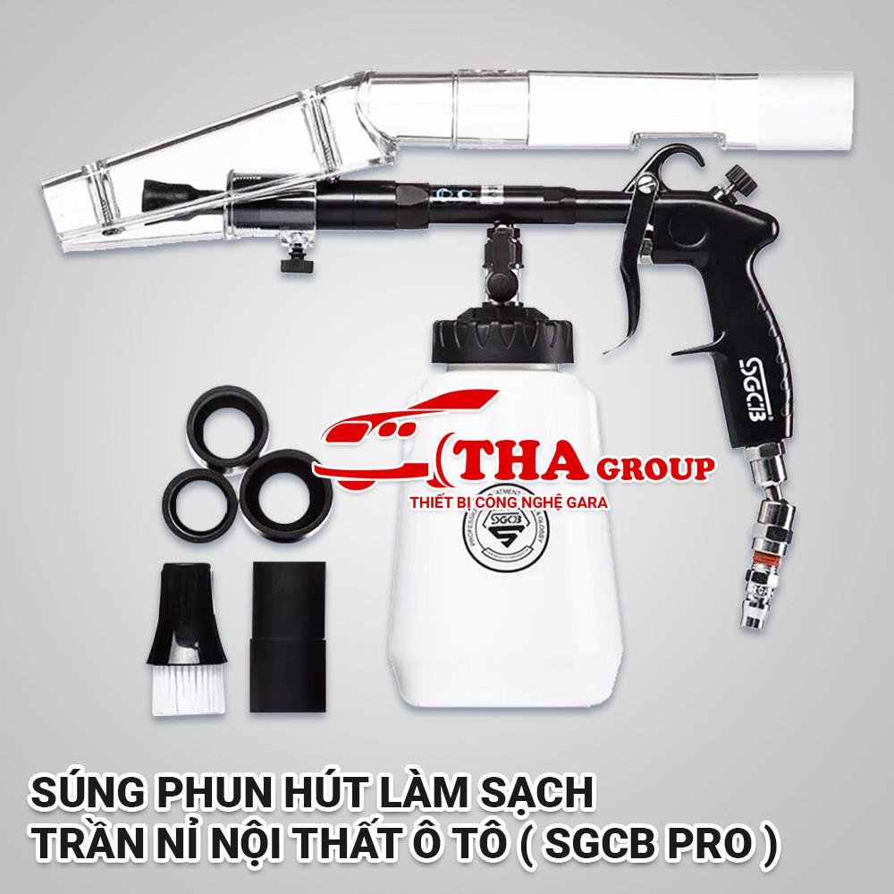 Súng Phun Hút Làm Sạch Trần Nỉ Nội Thất Ô TÔ ( SGCB PRO )