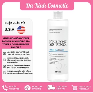Toner cấp nước badskin hyaluronic spa toner