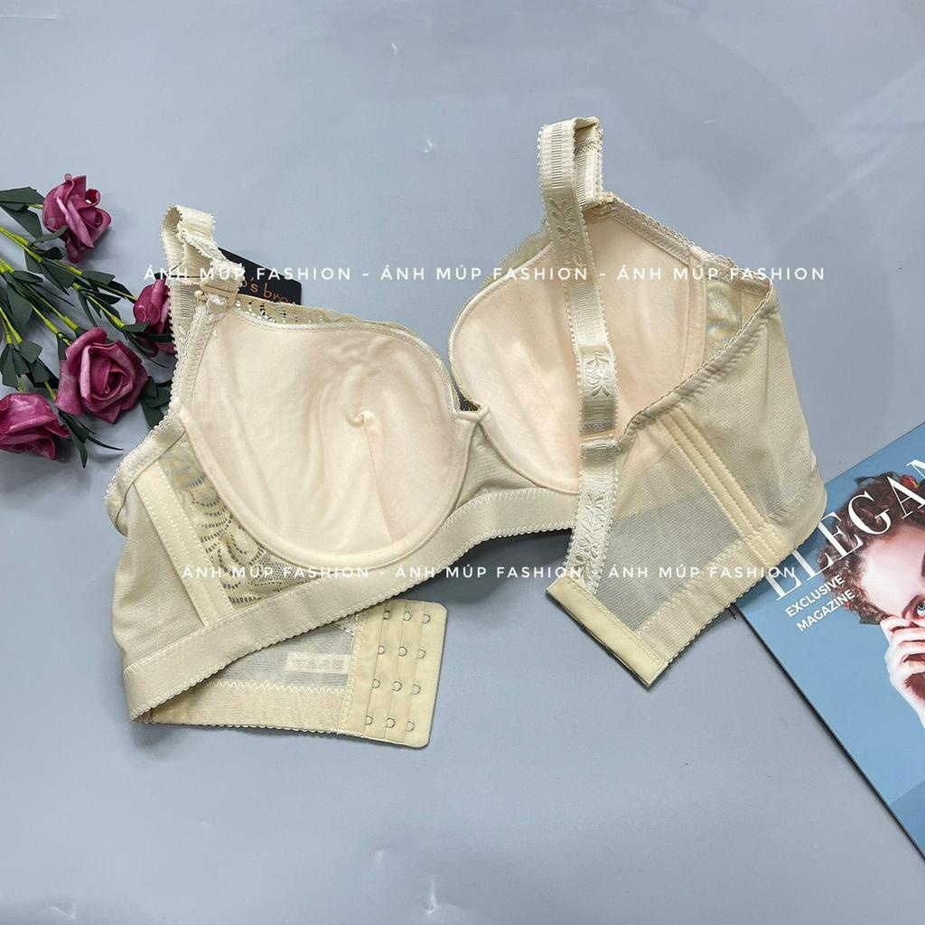 Áo lót Bigsize nữ 8159 Ánh Múp Bigsize, Bra cup D có gọng, Bản to, Mềm mại, Nâng Ngực, Che khuyết điểm