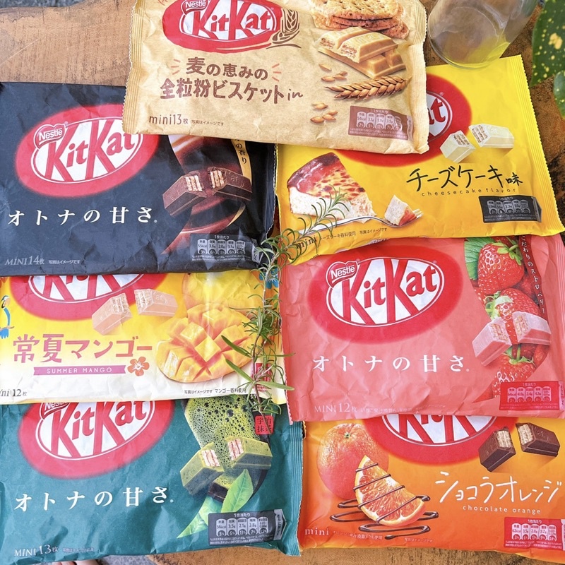 Kitkat nội địa Nhật - Kẹo Kit kat Nhật Bản nhiều vị, xoài matcha socola đặc biệt