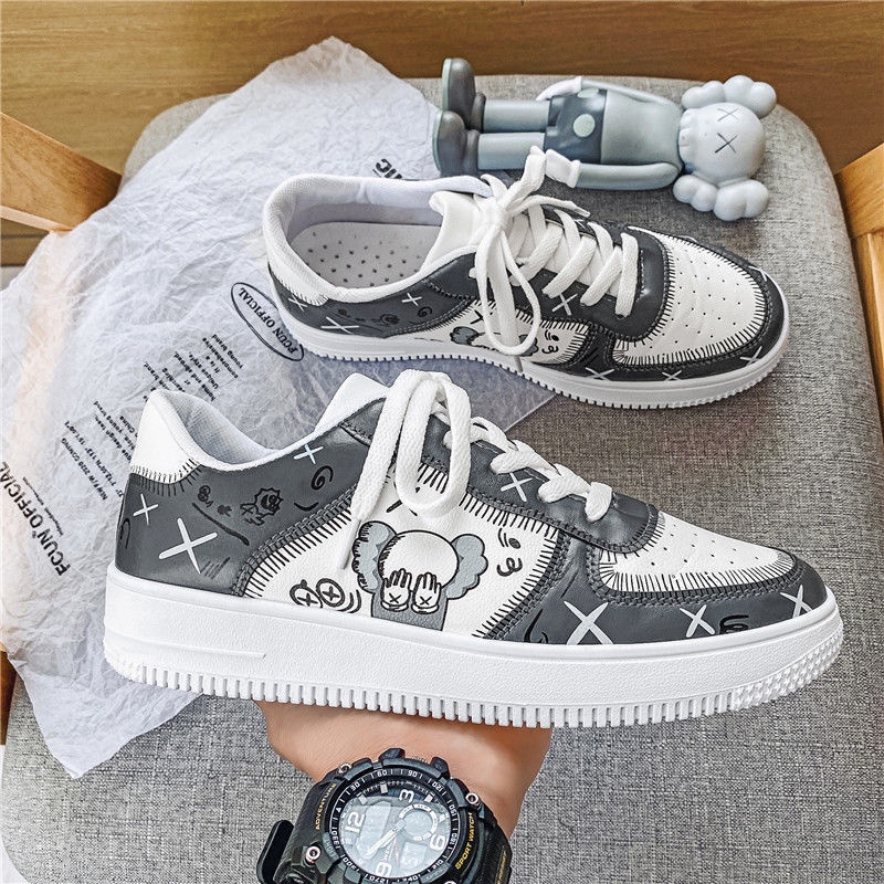 [Ảnh+Video Thật] Giày Bearbrick Custom Air Jordan cổ thấp Chất Da Cao Cấp In Nhiệt Không Phai, Giày Thể Thao Nam Nữ | BigBuy360 - bigbuy360.vn