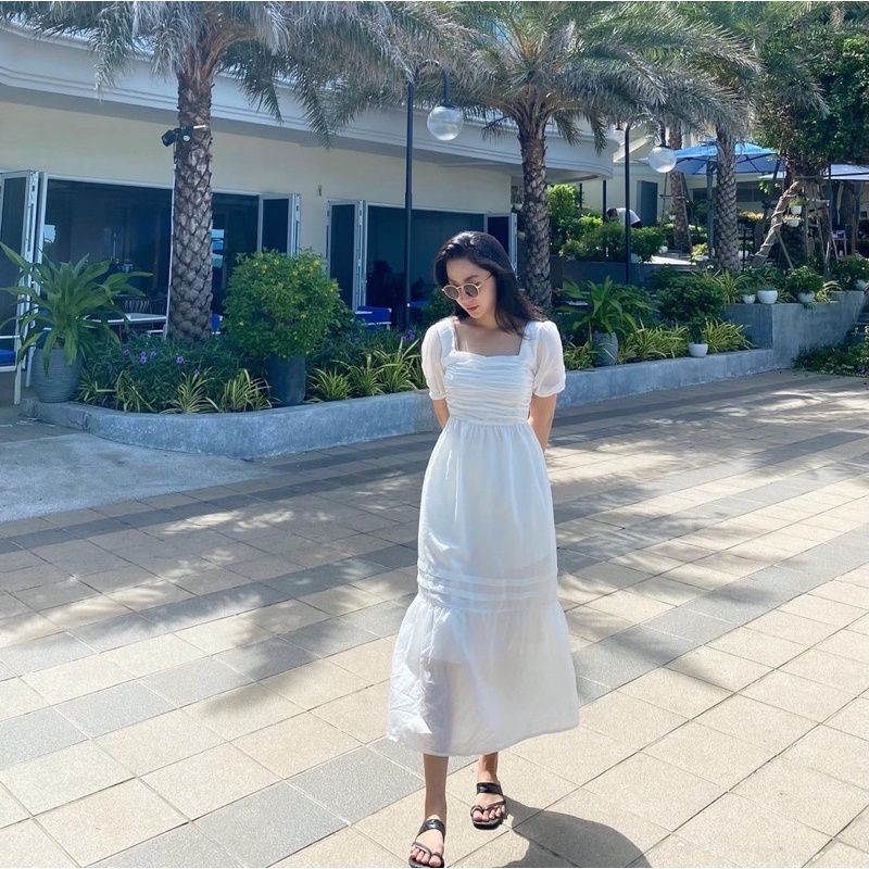 Đầm dáng dài Tion