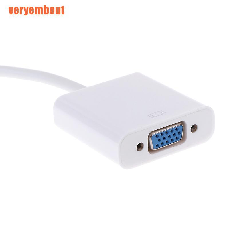 1 Đầu Chuyển Đổi Hdmi Sang Vga Hd 1080p Màu Trắng | BigBuy360 - bigbuy360.vn