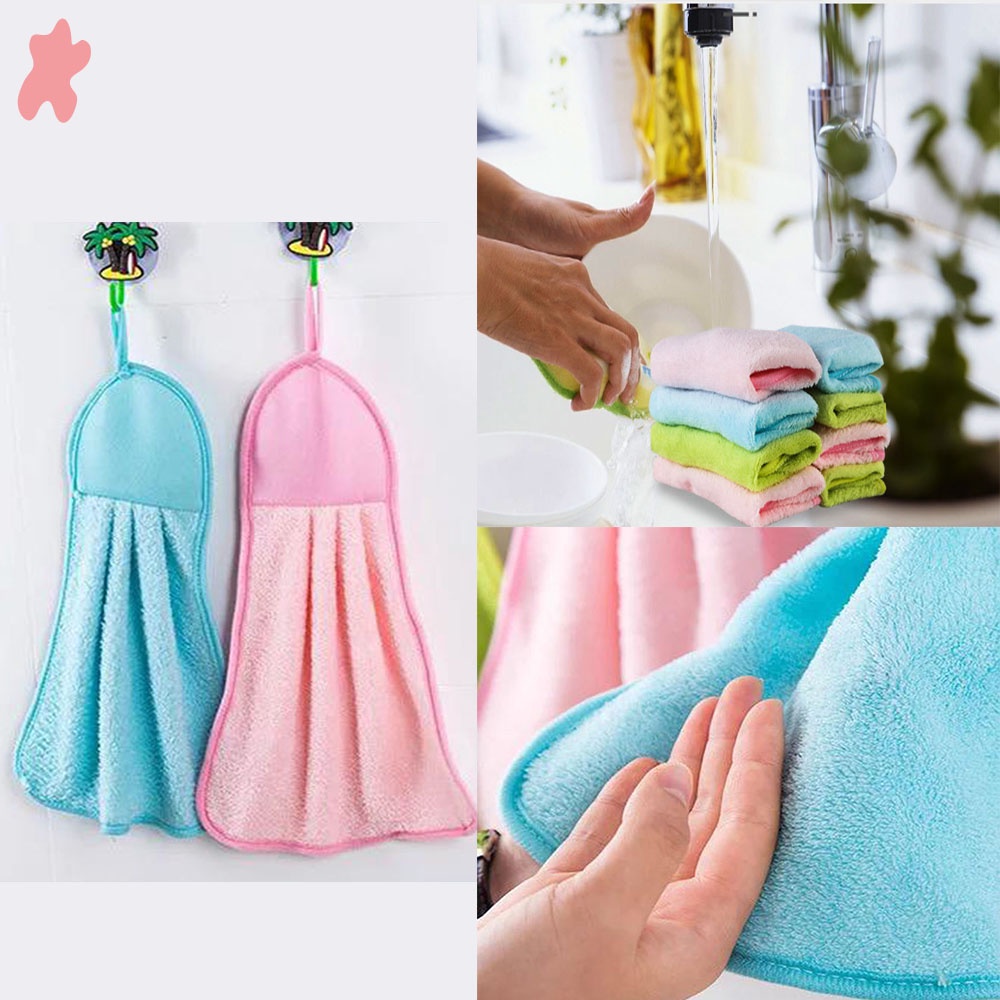 1 Khăn Lau Chén Dĩa Thấm Hút Tốt Cho Nhà Bếp★★★[Available]