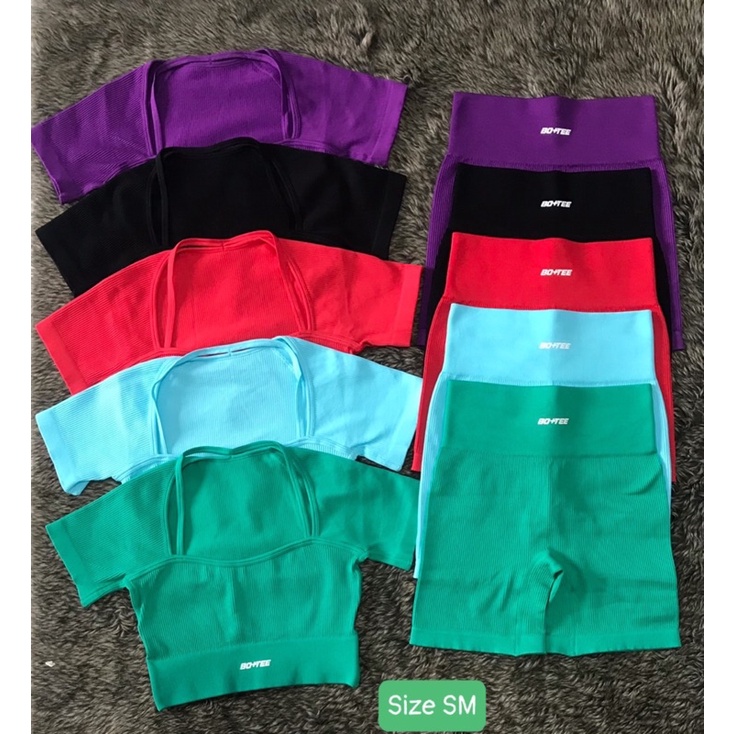 SET ĐÙI CROP BOTE DÂY GYM, THỂ THAO,YOGA