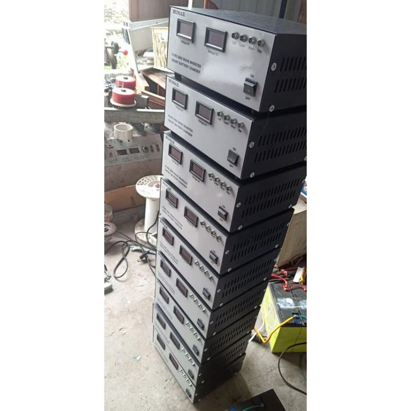 KÍCH ĐIỆN 12V LÊN 220V SIN CHUẨN HUMAX 1000va công suất thực 700w, CHUYÊN CHẠY ĐỘNG CƠ