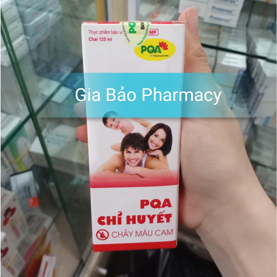 CHỈ HUYẾT PQA 125ML - giúp thanh nhiệt,phòng ngừa chảy máu cam ở trẻ nhỏ