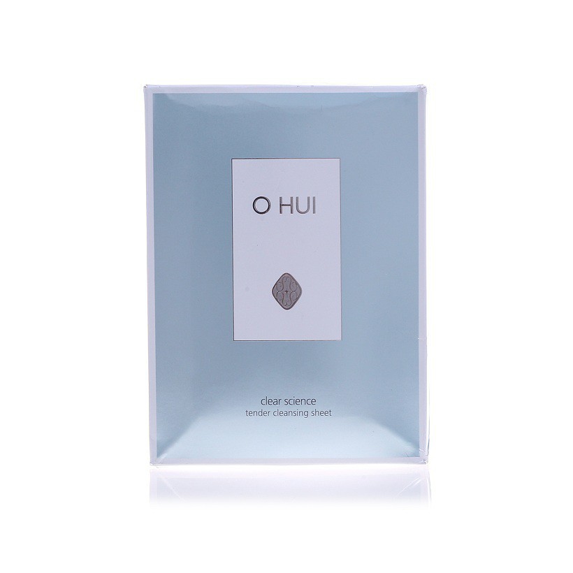 Khăn Ướt Tẩy Trang OHUI Clear Science Tender Cleansing Sheet 100 Sheets 500g | BigBuy360 - bigbuy360.vn