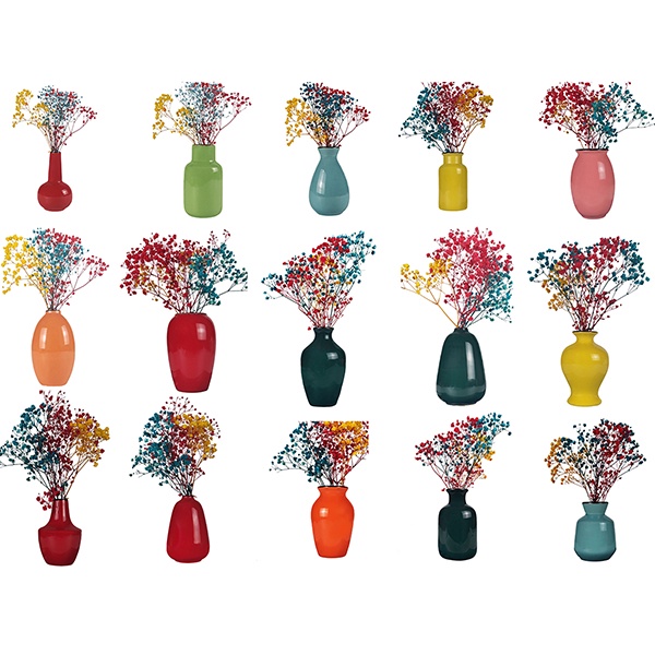 Lọ Hoa Mini UNC Việt Nam - Nhiều màu sắc cute, phong cách Châu Âu, dùng cắm hoa để bàn, decor trang trí, từ M1 đến M7