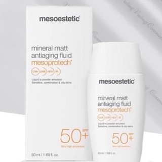 [CHÍNH HÃNG] Kem chống nắng Mesoestetic Mineral Matt Antiaging Fluid 50ml